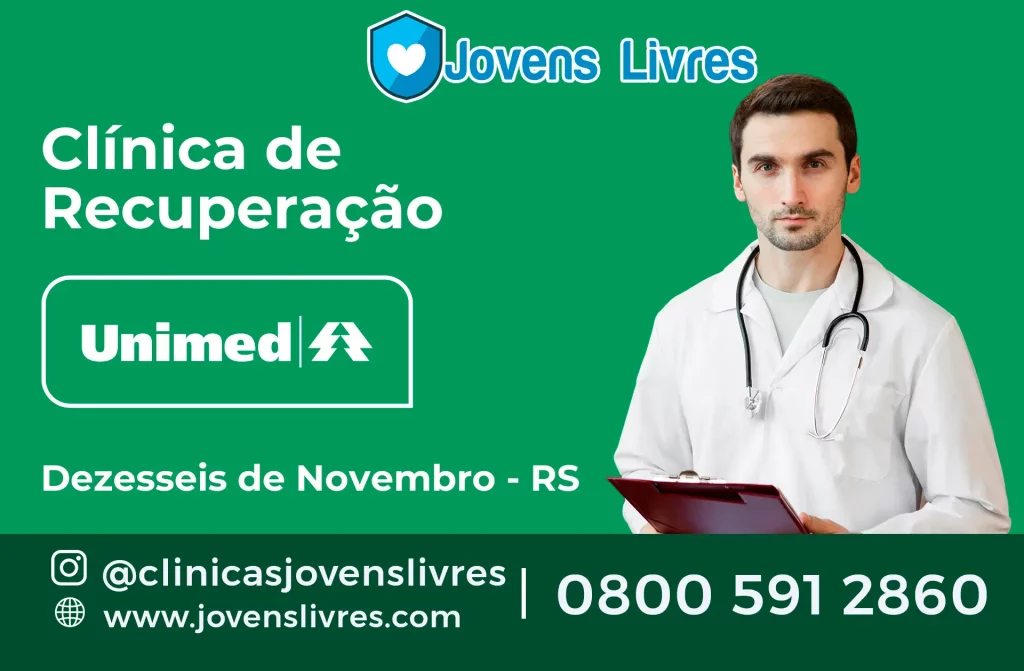 Clínica de Recuperação Unimed em Dezesseis de Novembro - RS