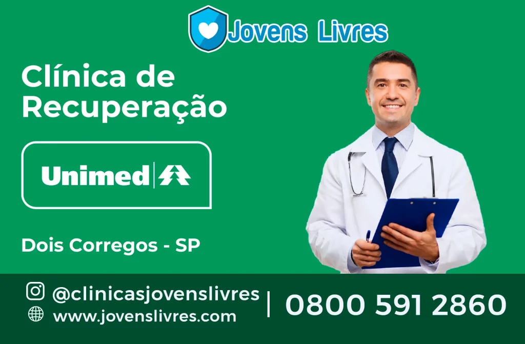 Clínica de Recuperação Unimed em Dois Córregos - SP
