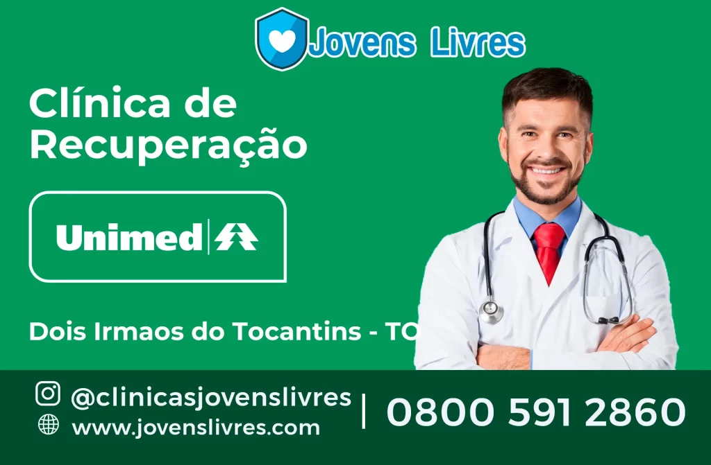 Clínica de Recuperação Unimed em Dois Irmãos do Tocantins - TO