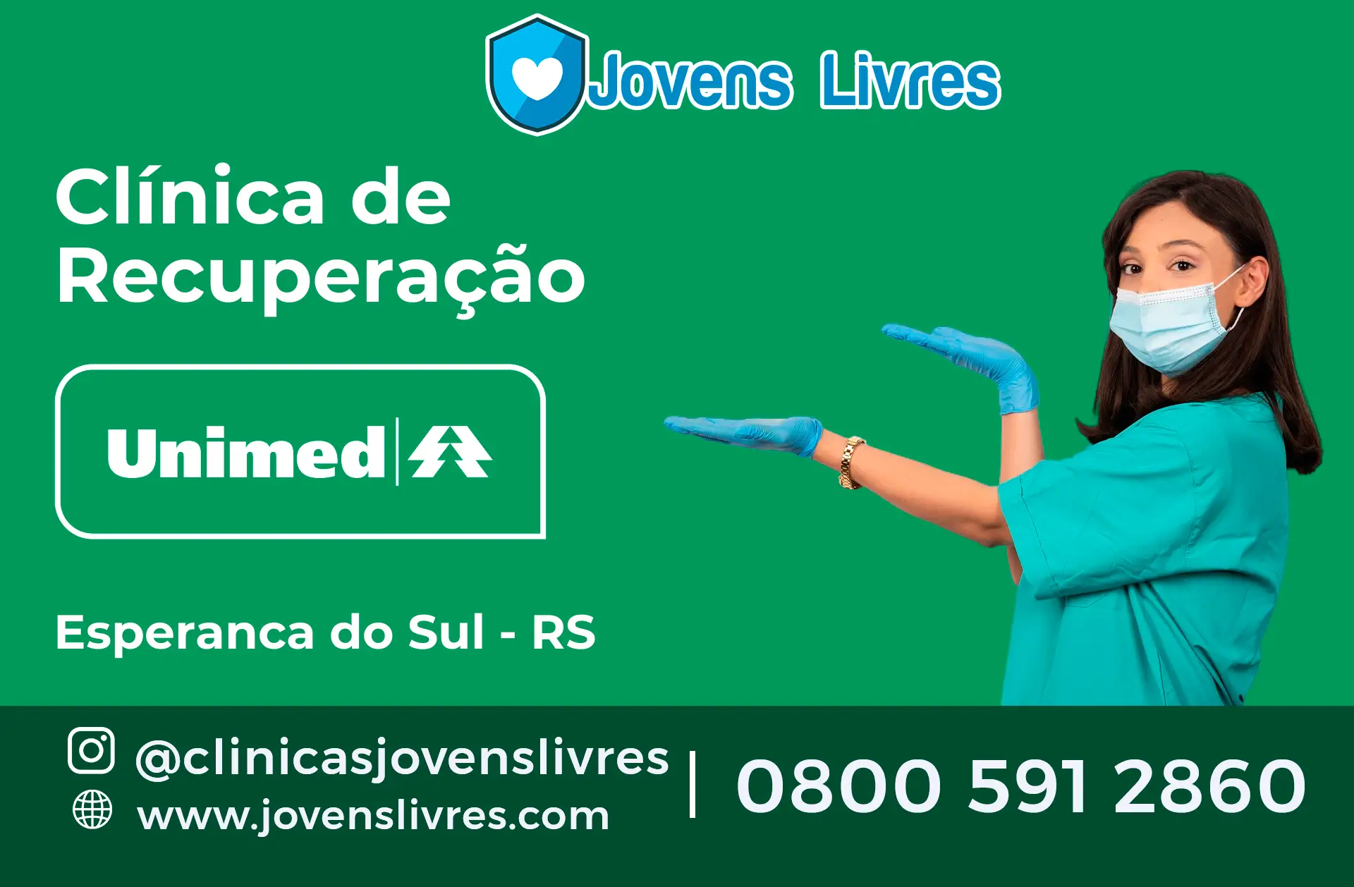 Clínica de Recuperação Unimed em Esperança do Sul - RS