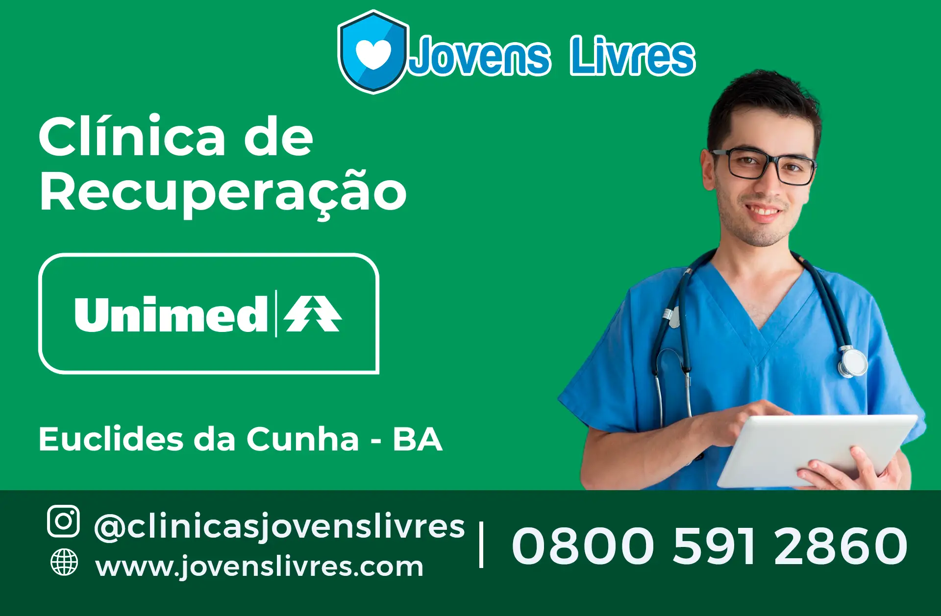 Clínica de Recuperação Unimed em Euclides da Cunha - BA