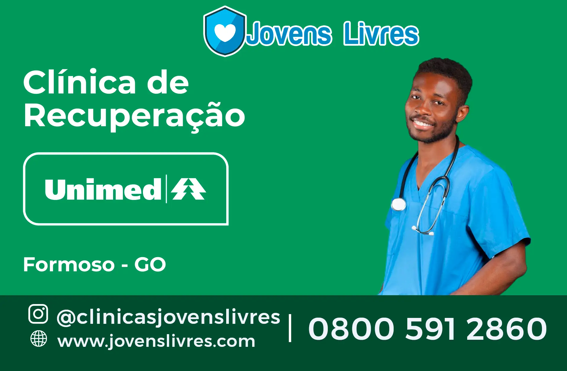 Clínica de Recuperação Unimed em Formoso - GO