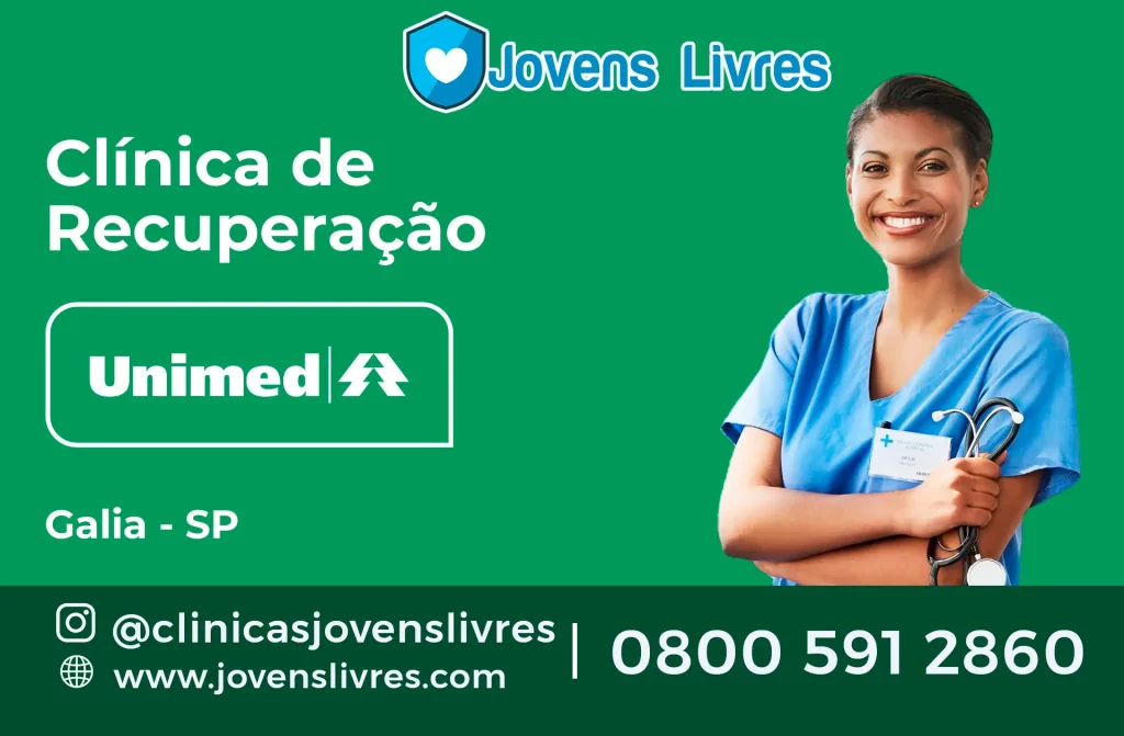Clínica de Recuperação Unimed em Gália - SP