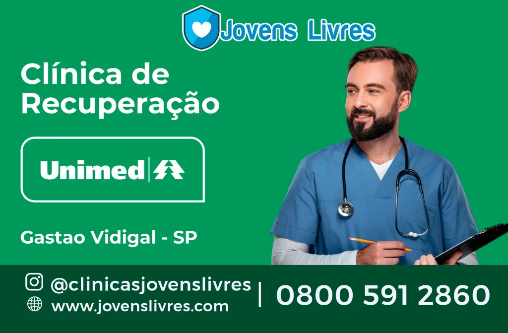 Clínica de Recuperação Unimed em Gastão Vidigal - SP