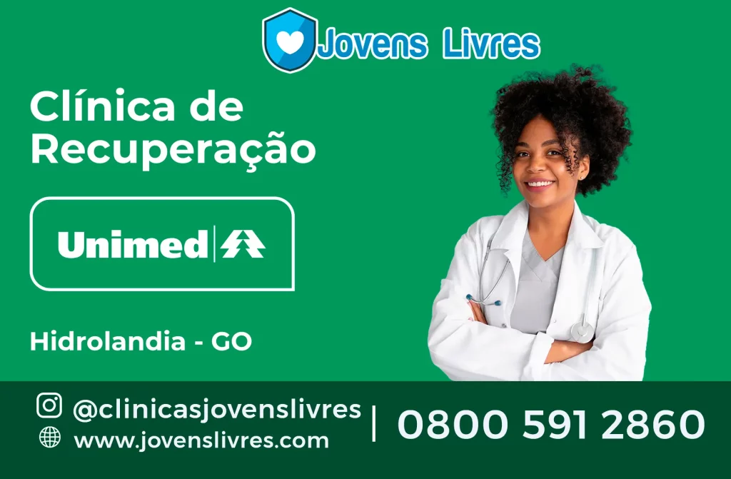 Clínica de Recuperação Unimed em Hidrolândia - GO