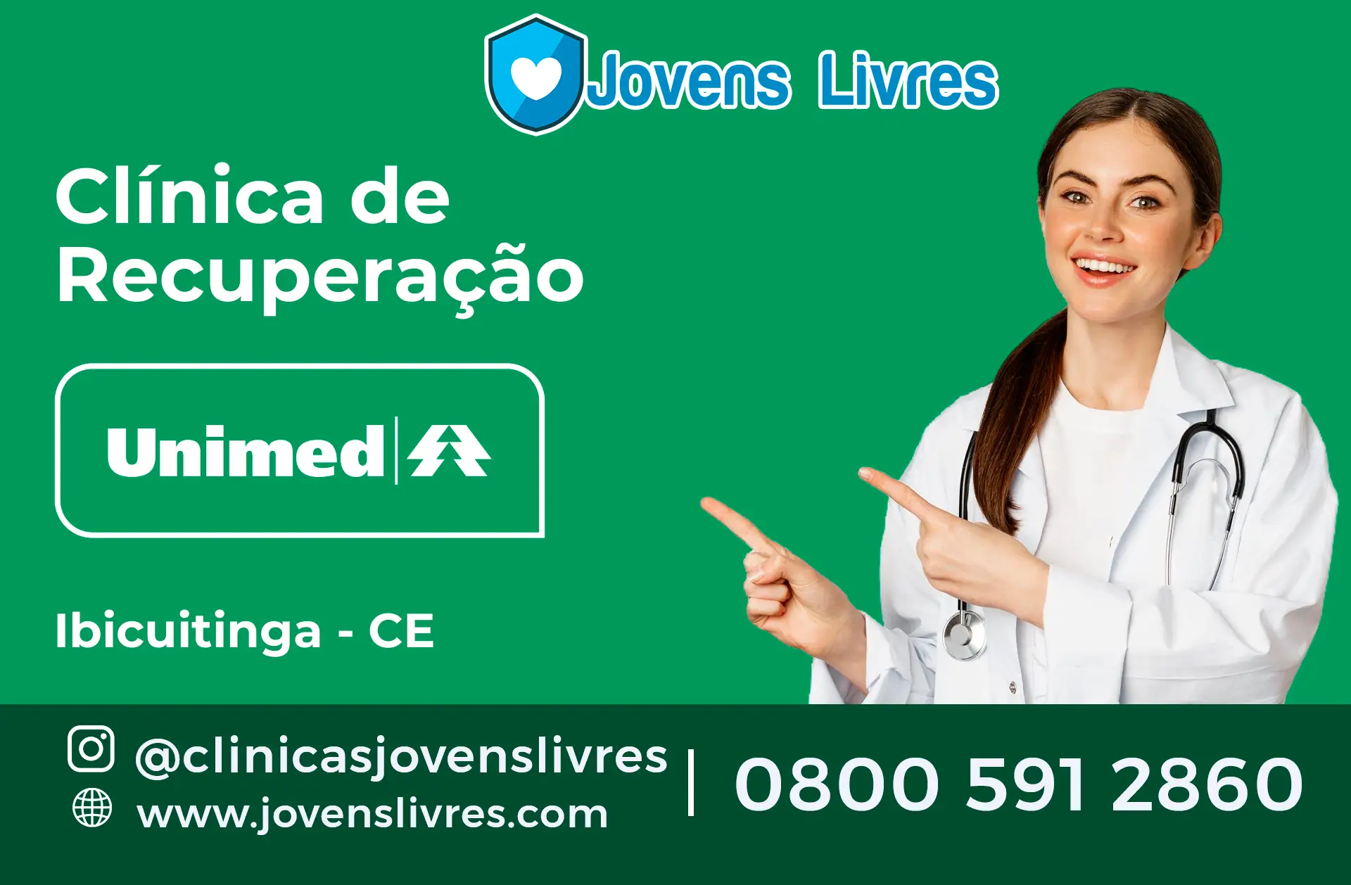 Clínica de Recuperação Unimed em Ibicuitinga - CE