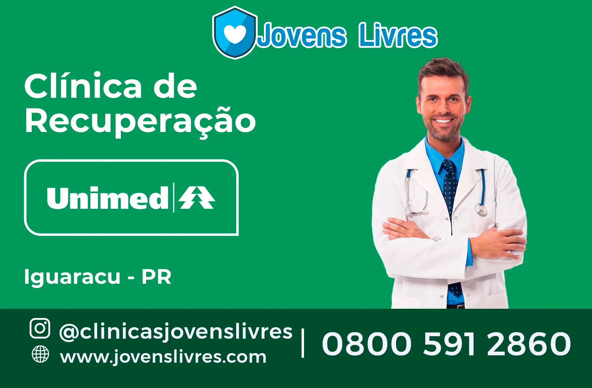 Clínica de Recuperação Unimed em Iguaraçu - PR