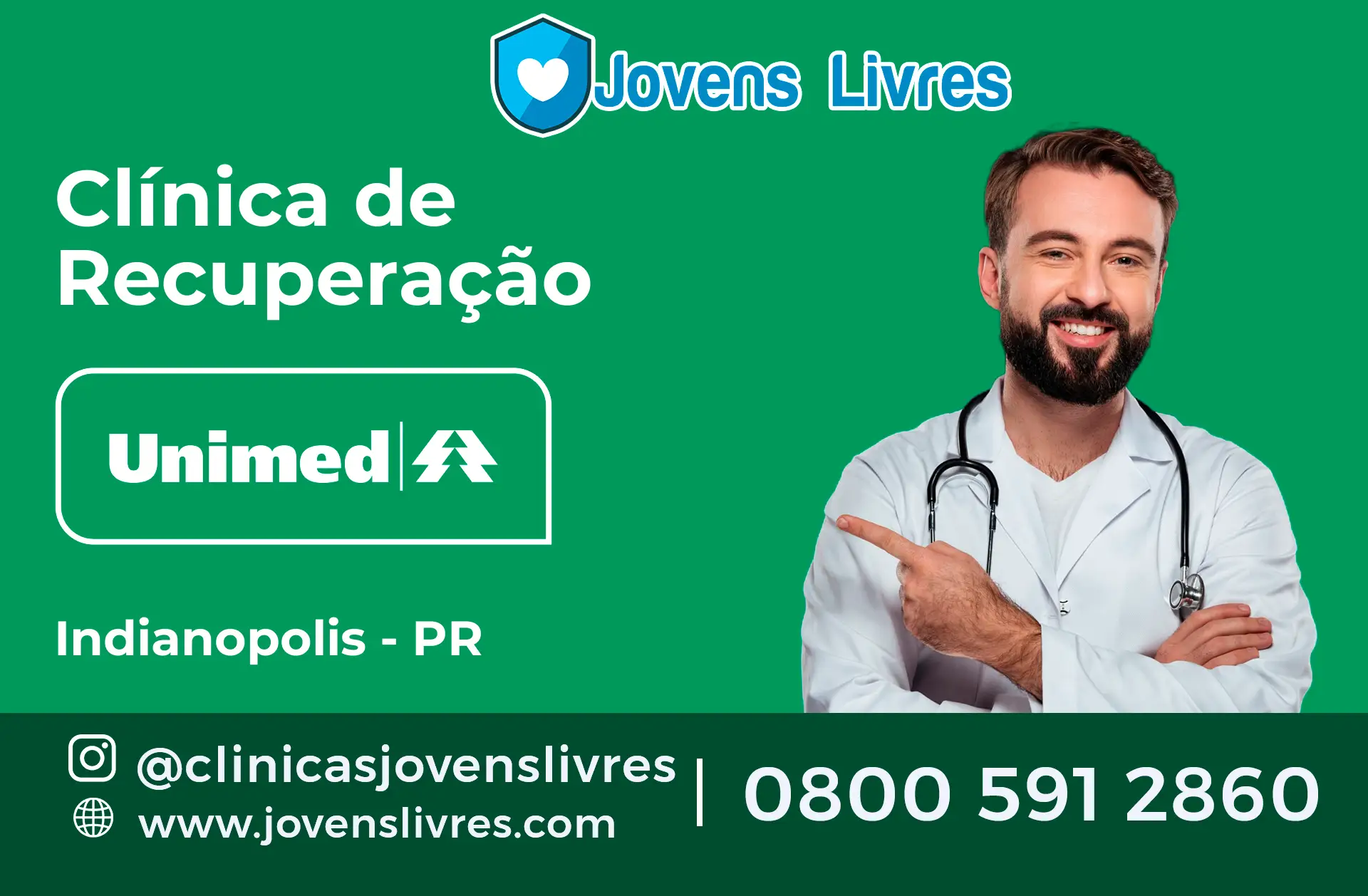 Clínica de Recuperação Unimed em Indianópolis - PR