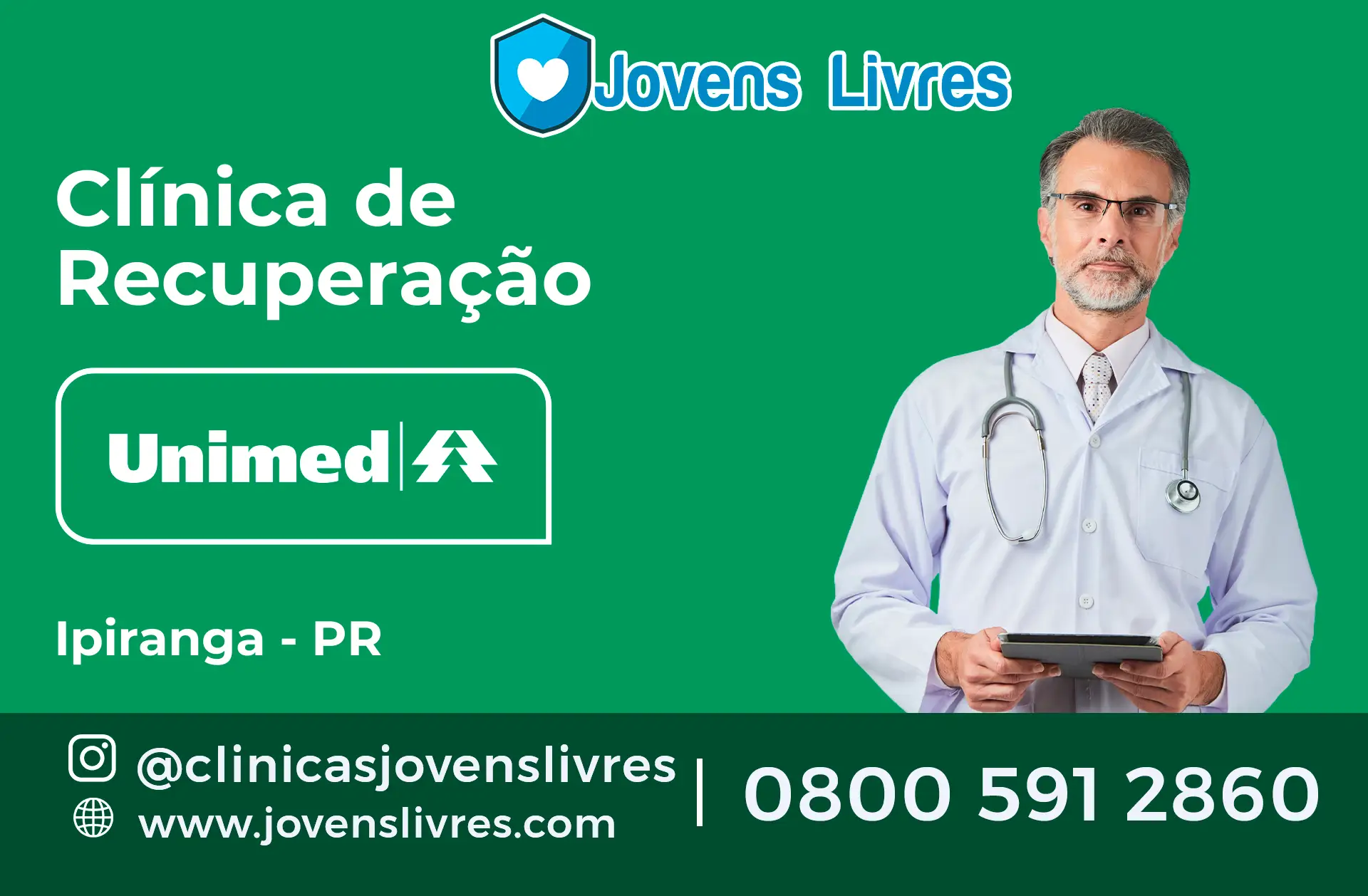 Clínica de Recuperação Unimed em Ipiranga - PR