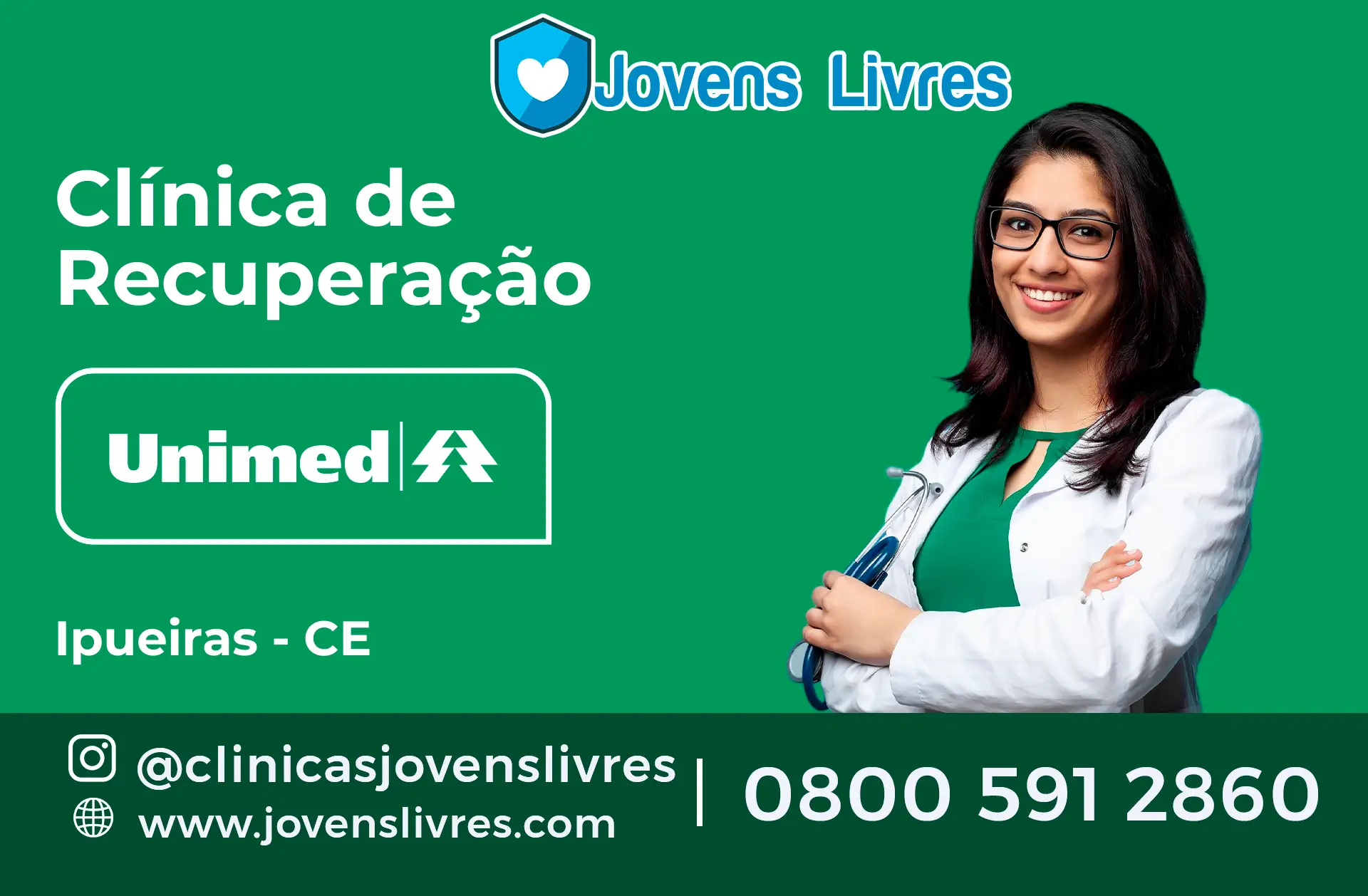 Clínica de Recuperação Unimed em Ipueiras - CE