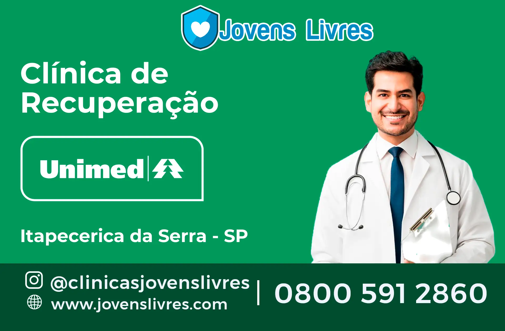Clínica de Recuperação Unimed em Itapecerica da Serra - SP