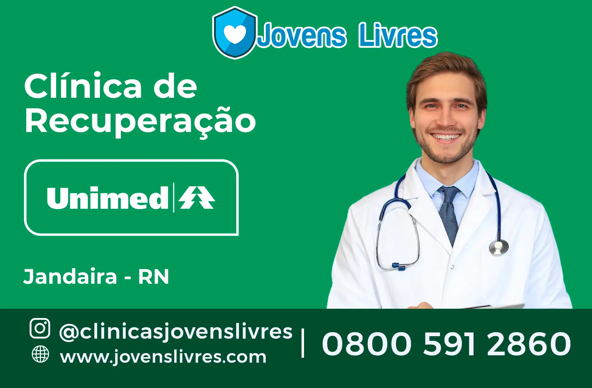 Clínica de Recuperação Unimed em Jandaíra - RN