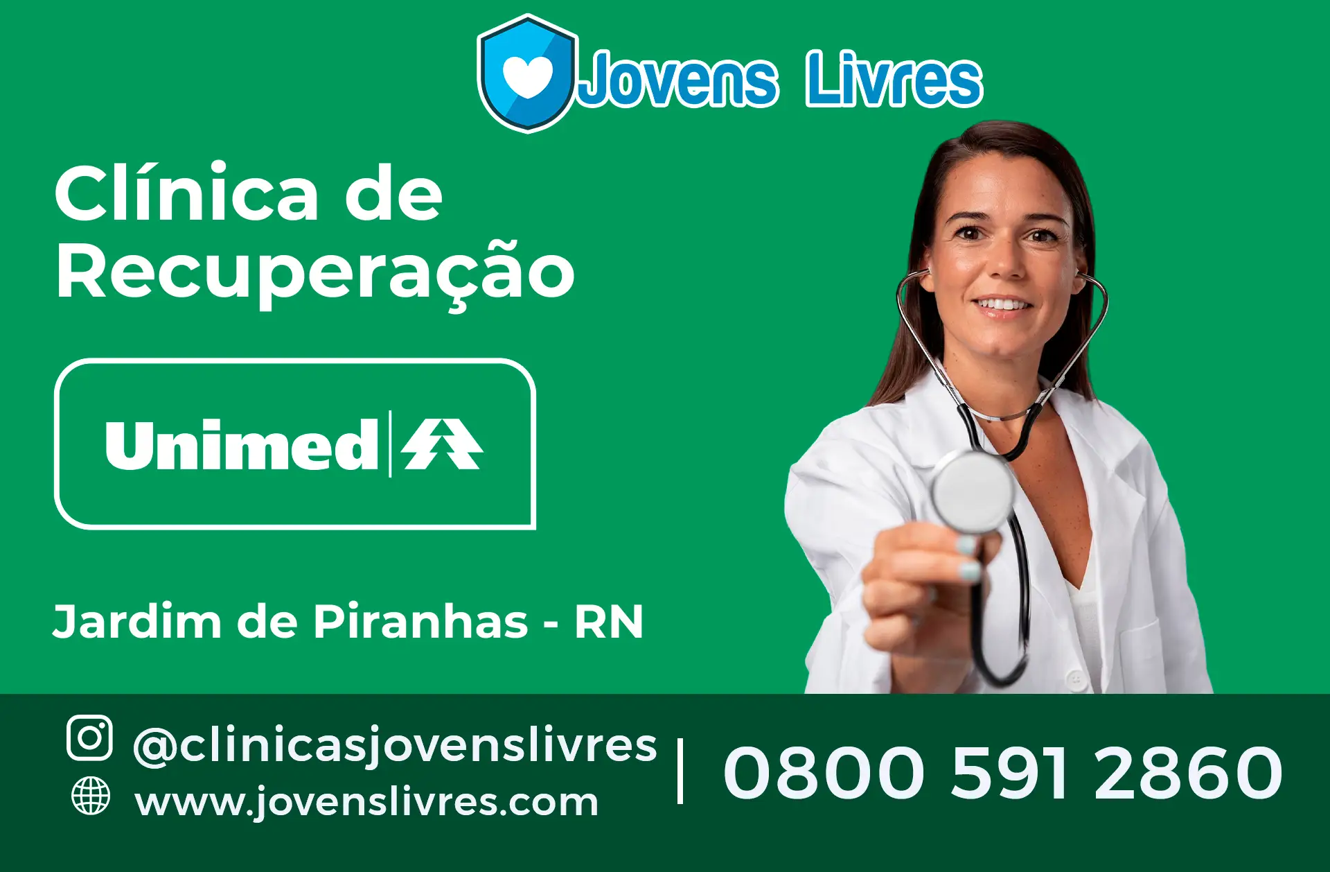 Clínica de Recuperação Unimed em Jardim de Piranhas - RN