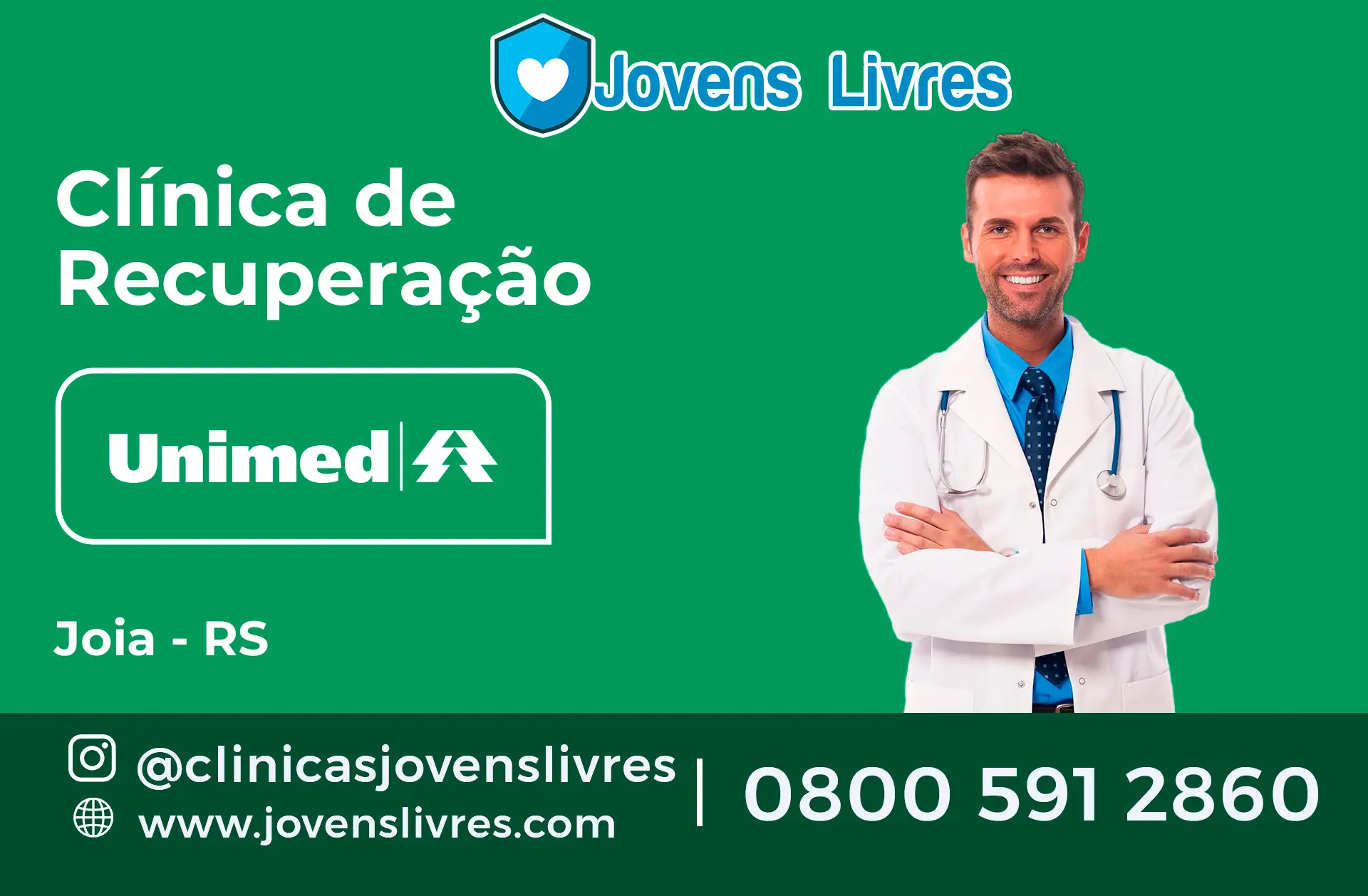 Clínica de Recuperação Unimed em Jóia - RS