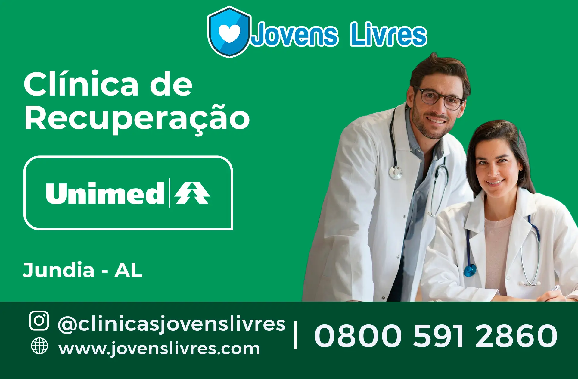 Clínica de Recuperação Unimed em Jundiá - AL