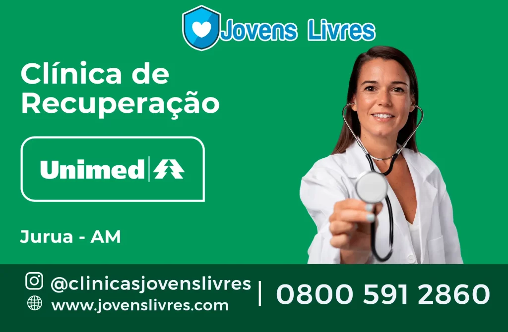 clínica de recuperação credenciada à Unimed em Juruá - AM