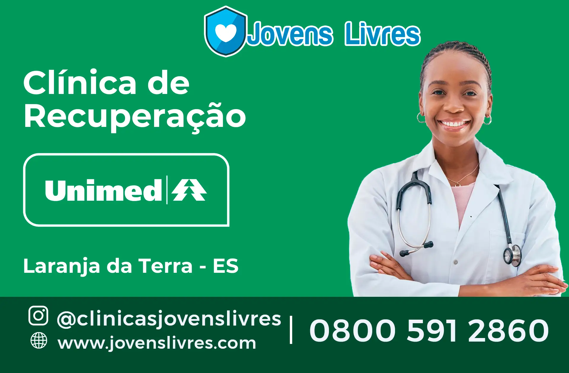 Clínica de Recuperação Unimed em Laranja da Terra - ES