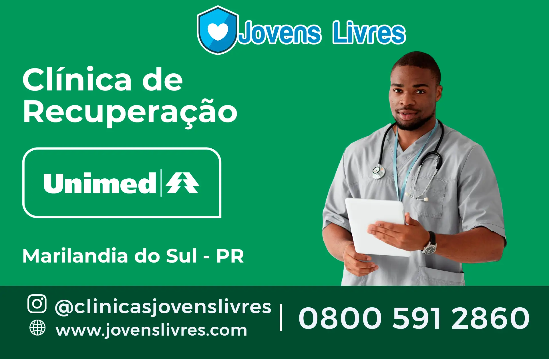 Clínica de Recuperação Unimed em Marilândia do Sul - PR