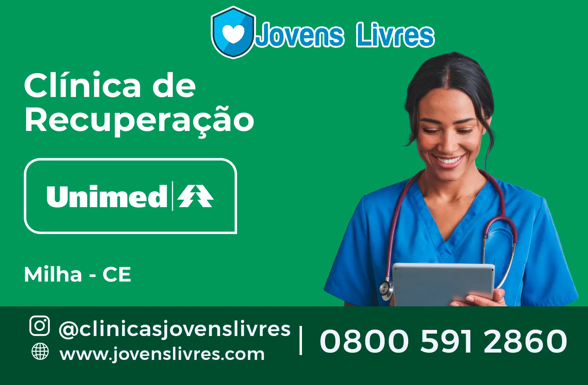 Clínica de Recuperação Unimed em Milhã - CE