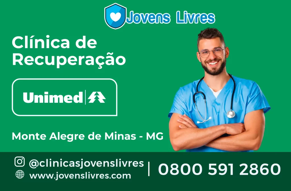 Clínica de Recuperação Unimed em Monte Alegre de Minas - MG