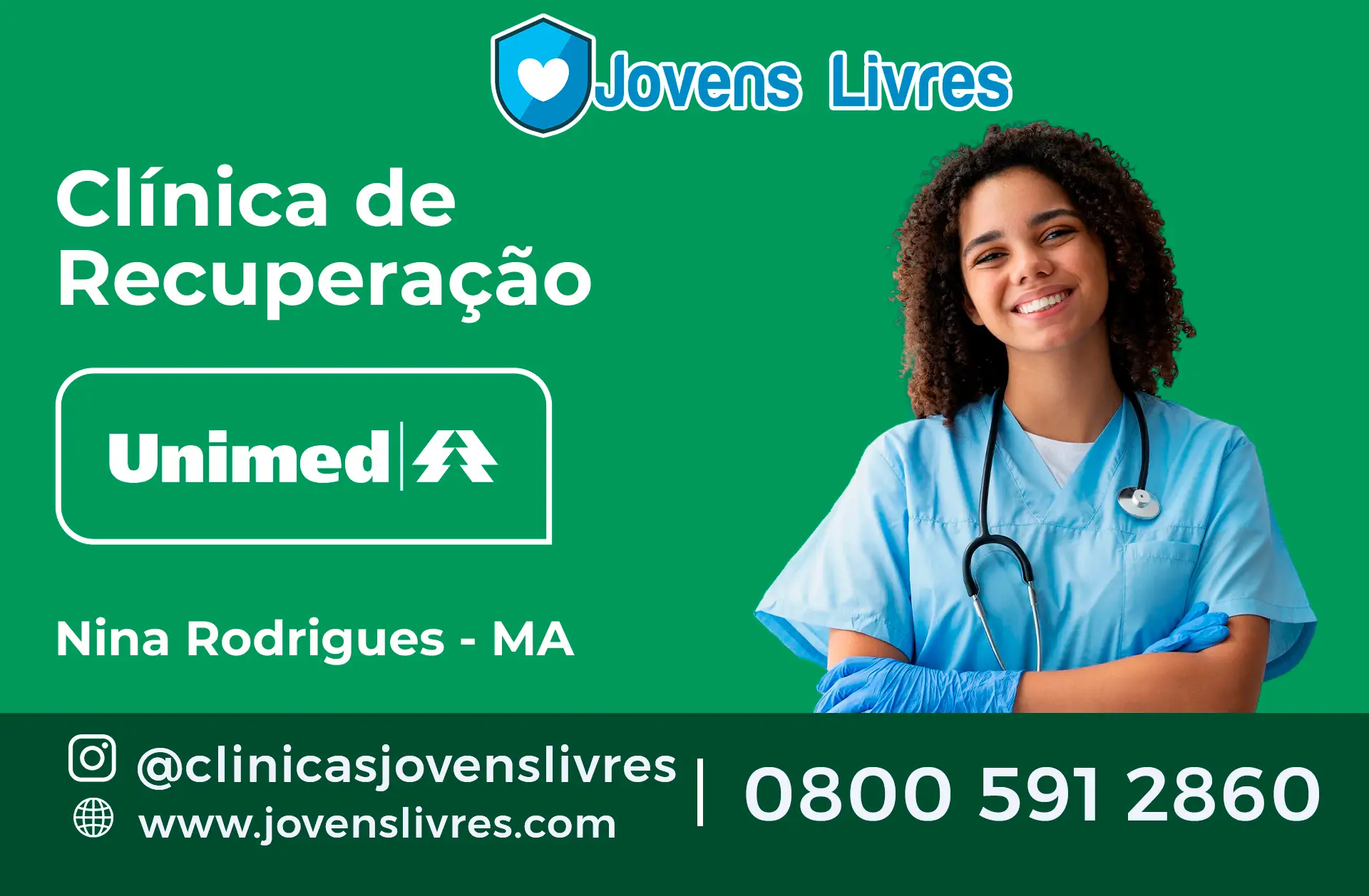 Clínica de Recuperação Unimed em Nina Rodrigues - MA