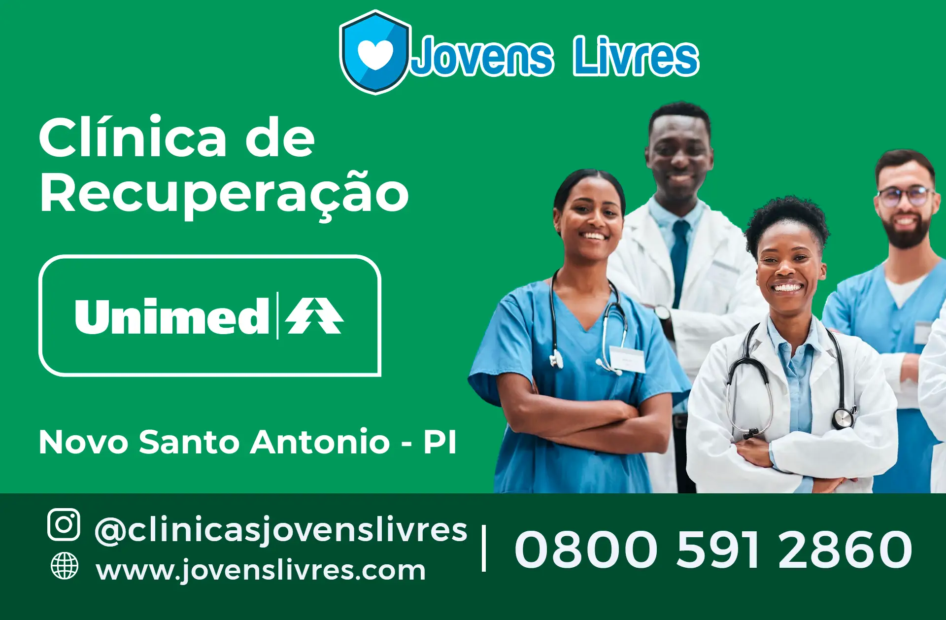 Clínica de Recuperação Unimed em Novo Santo Antônio - PI
