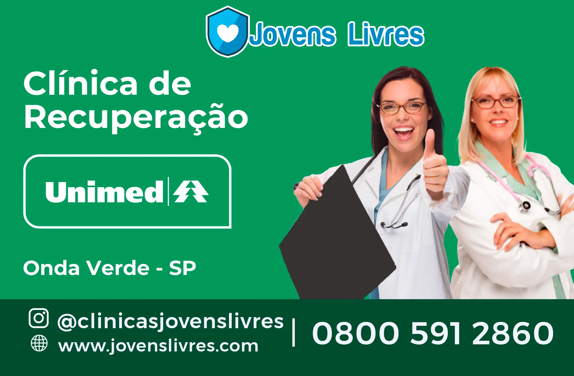 Clínica de Recuperação Unimed em Onda Verde - SP