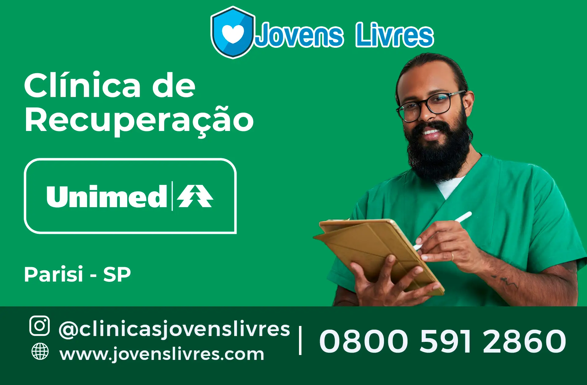 Clínica de Recuperação Unimed em Parisi - SP