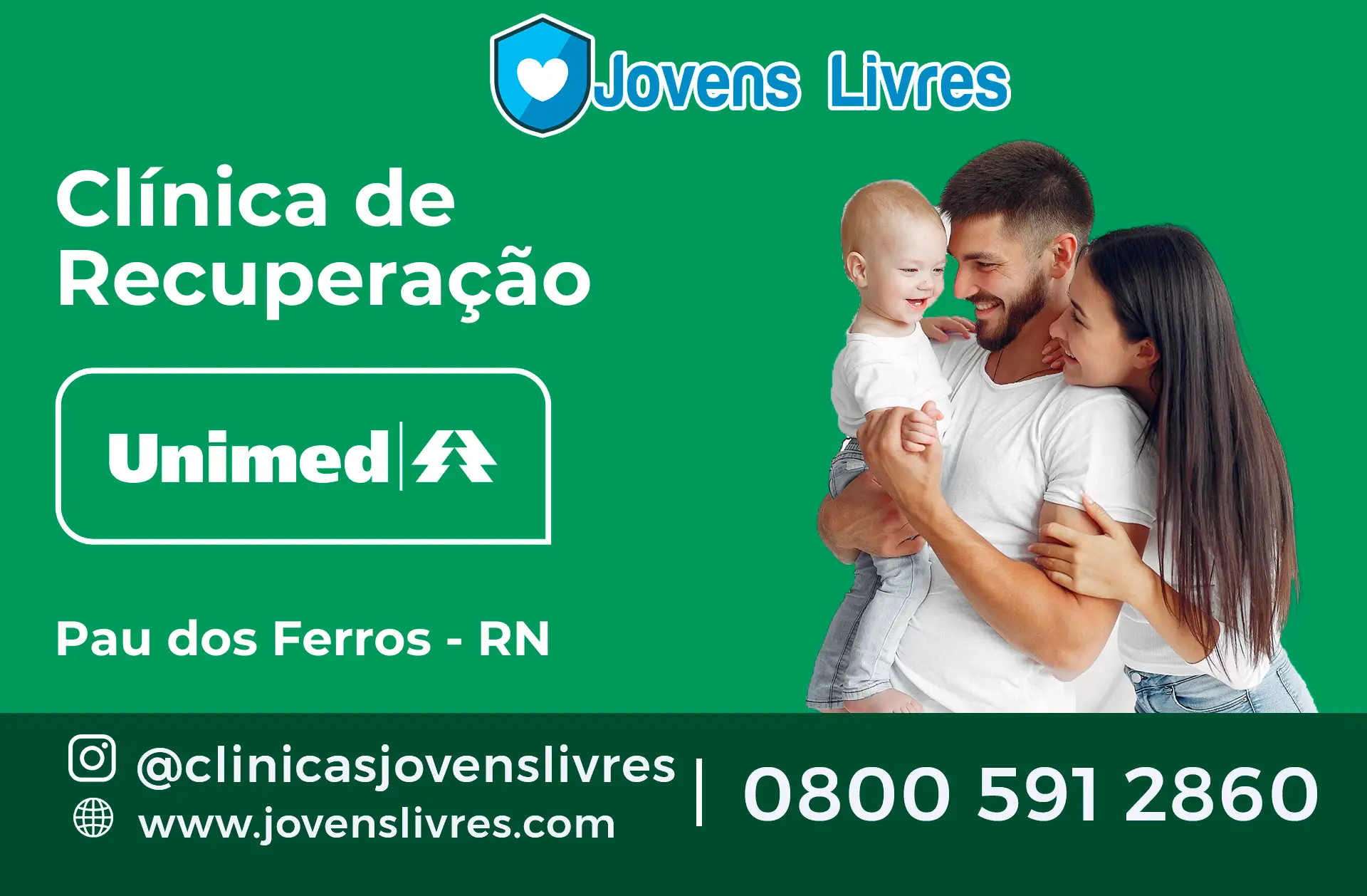 Clínica de Recuperação Unimed em Pau dos Ferros - RN