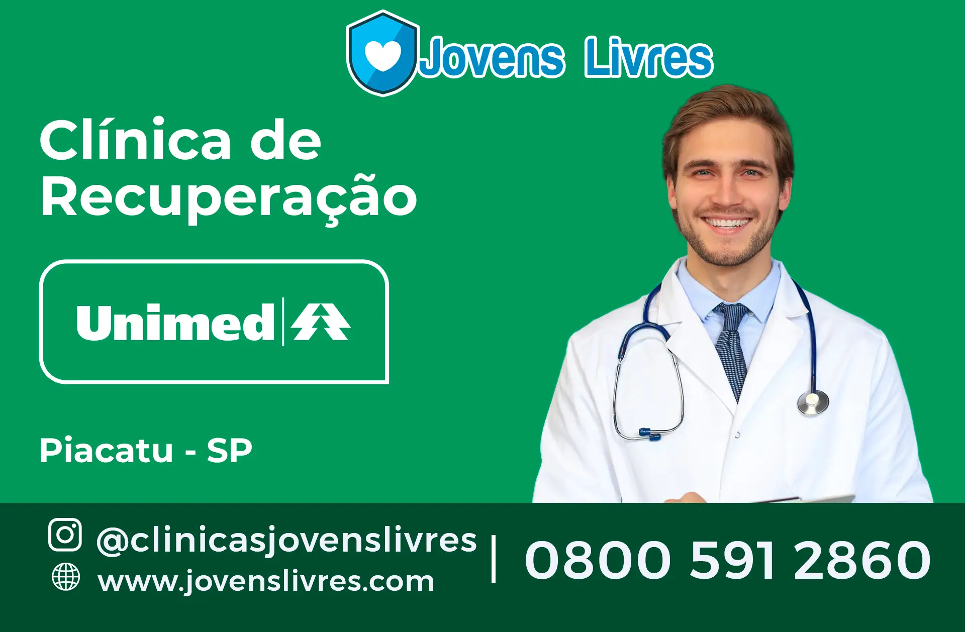 Clínica de Recuperação Unimed em Piacatu - SP