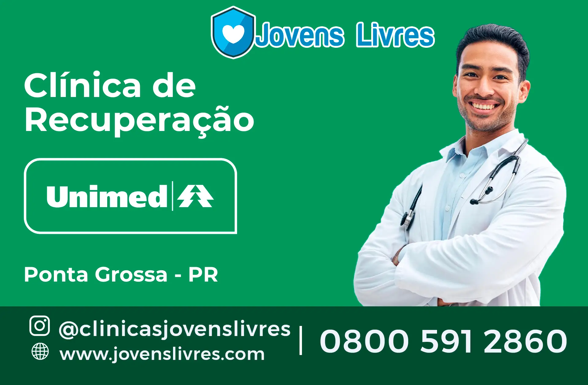 Clínica de Recuperação Unimed em Ponta Grossa - PR