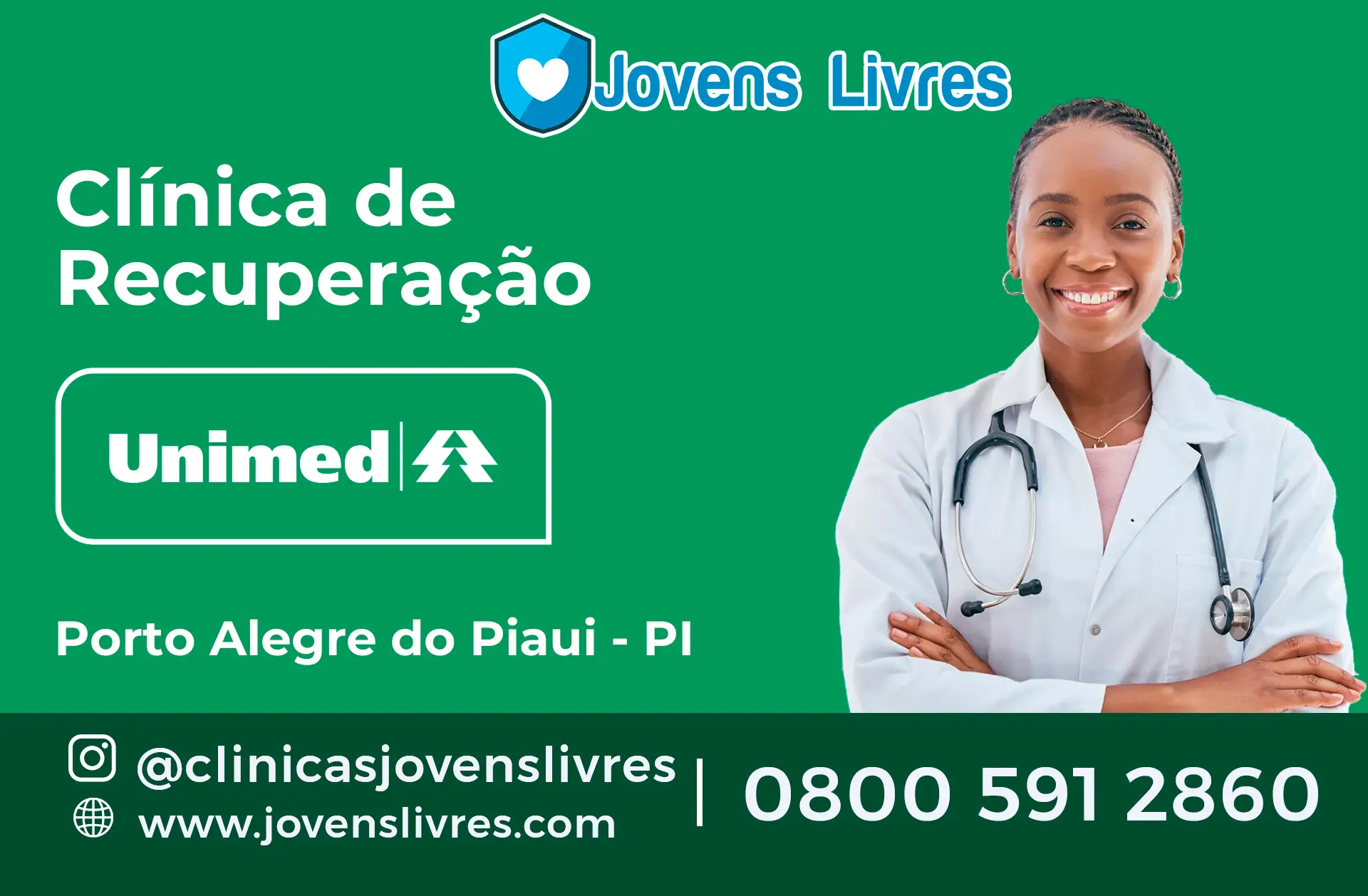 Clínica de Recuperação Unimed em Porto Alegre do Piauí - PI