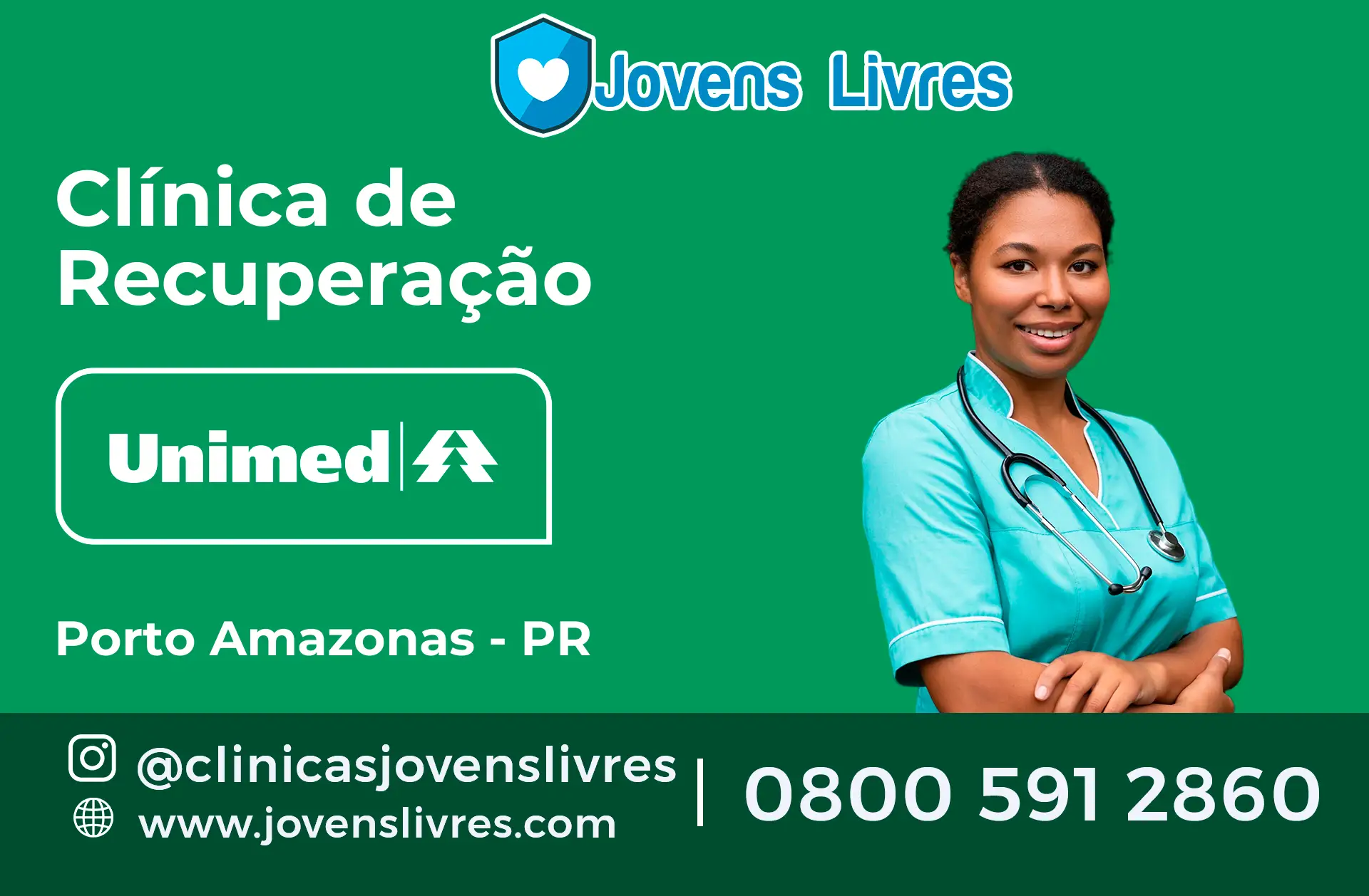 Clínica de Recuperação Unimed em Porto Amazonas - PR