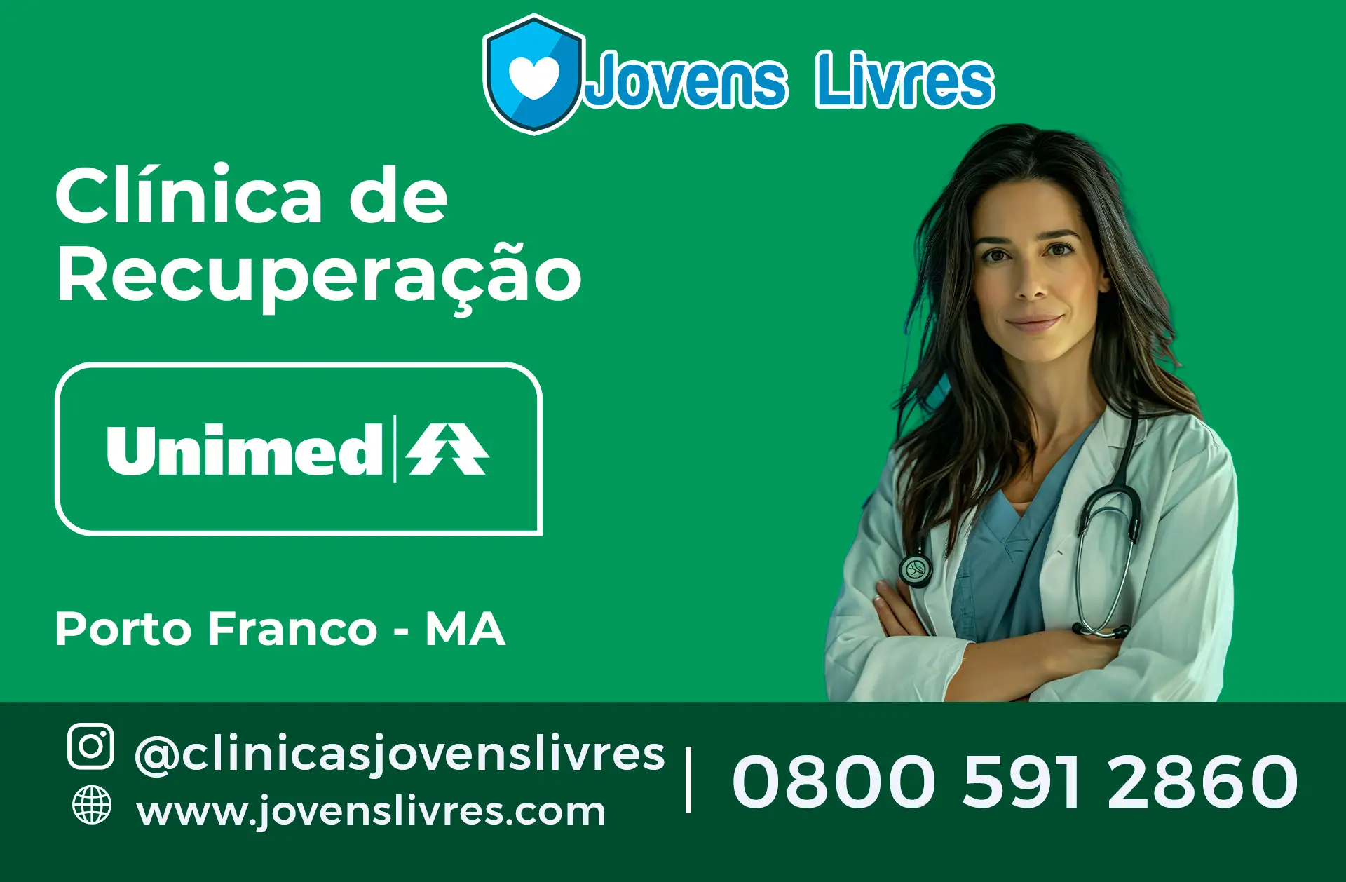 Clínica de Recuperação Unimed em Porto Franco - MA