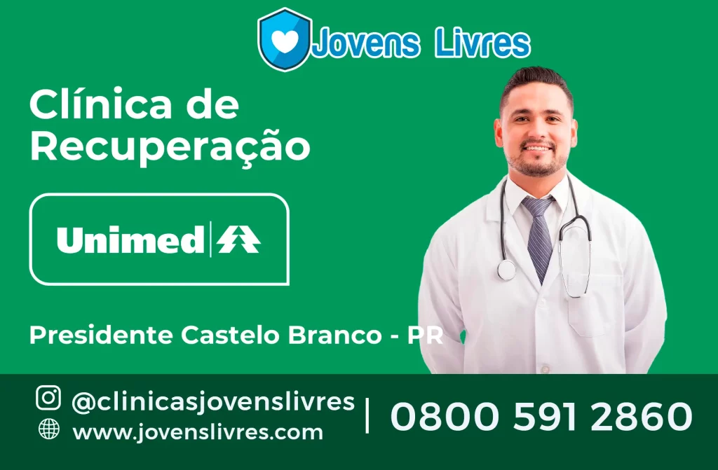 Clínica de Recuperação Unimed em Presidente Castelo Branco - PR