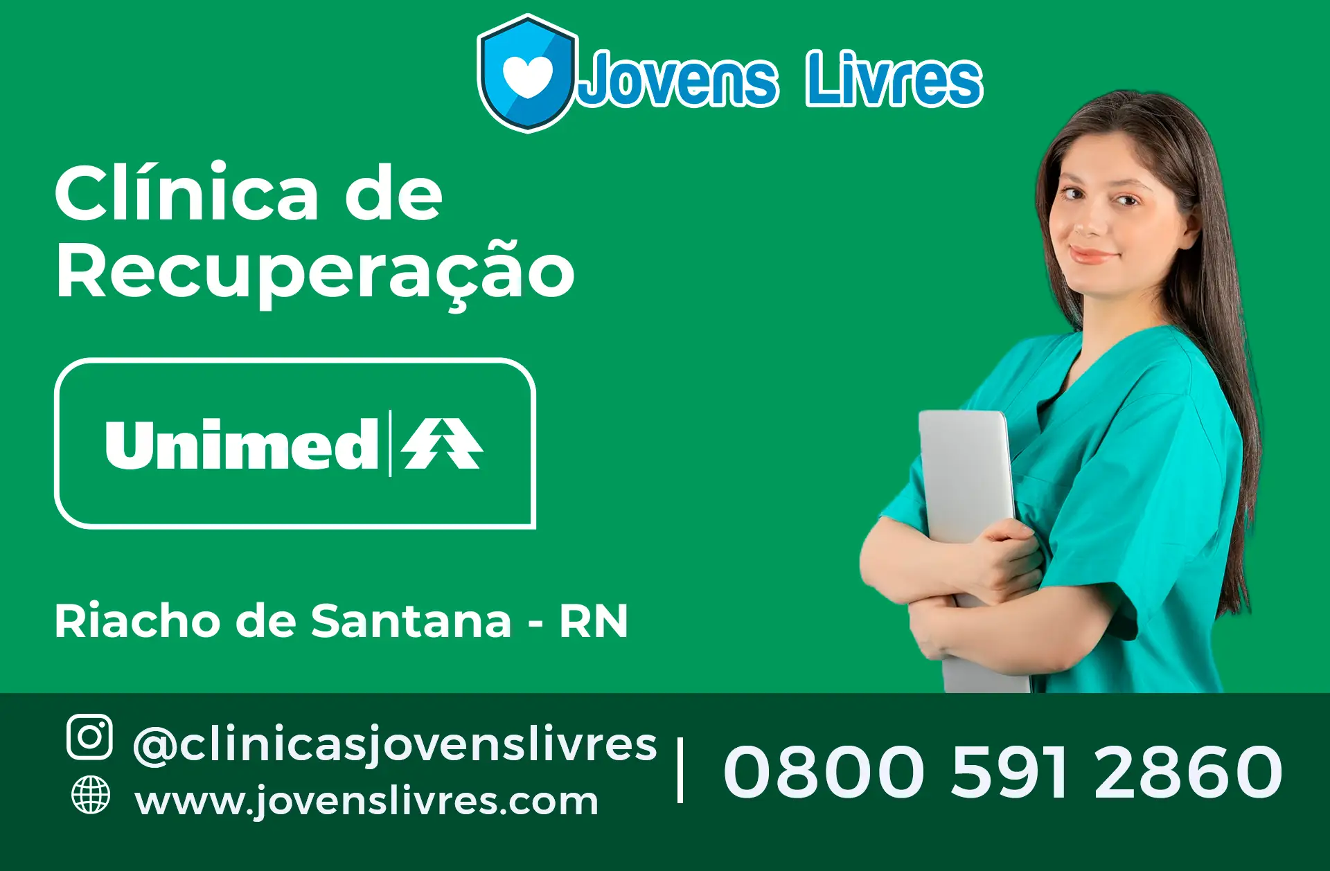 Clínica de Recuperação Unimed em Riacho de Santana - RN