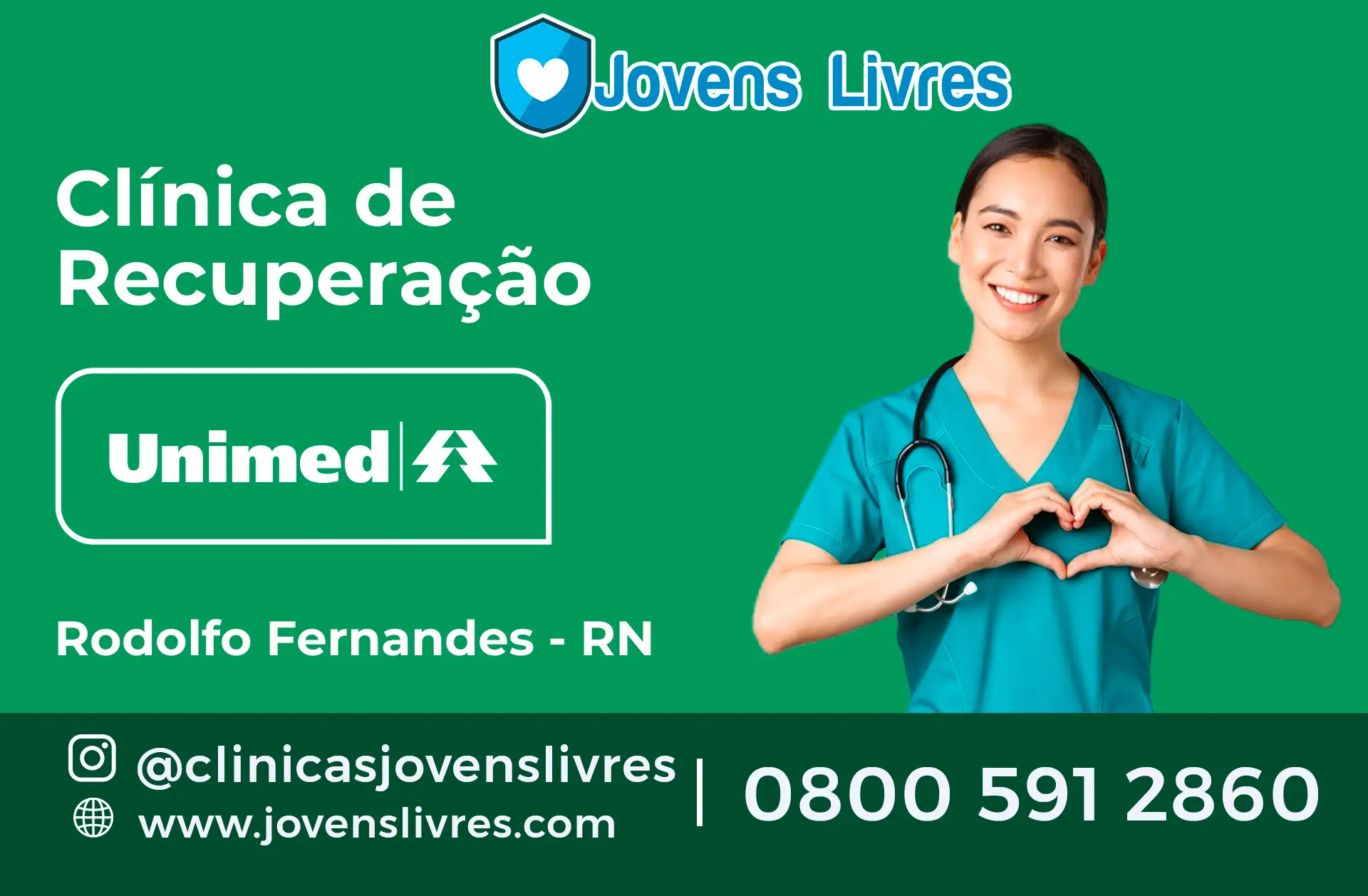 Clínica de Recuperação Unimed em Rodolfo Fernandes - RN