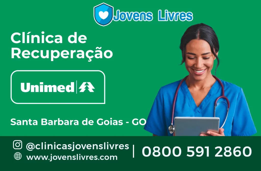 Clínica de Recuperação Unimed em Santa Bárbara de Goiás - GO