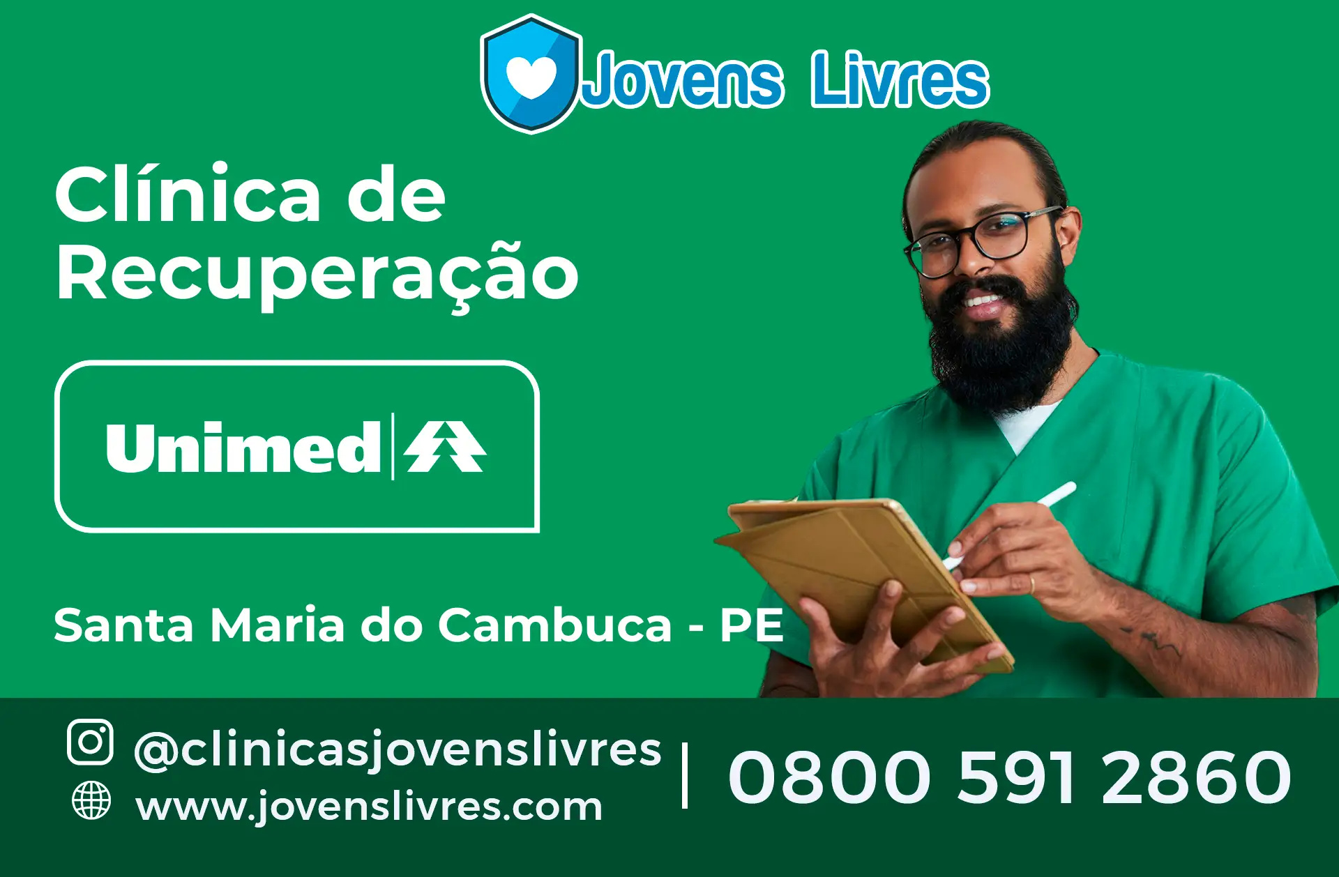 Clínica de Recuperação Unimed em Santa Maria do Cambucá - PE