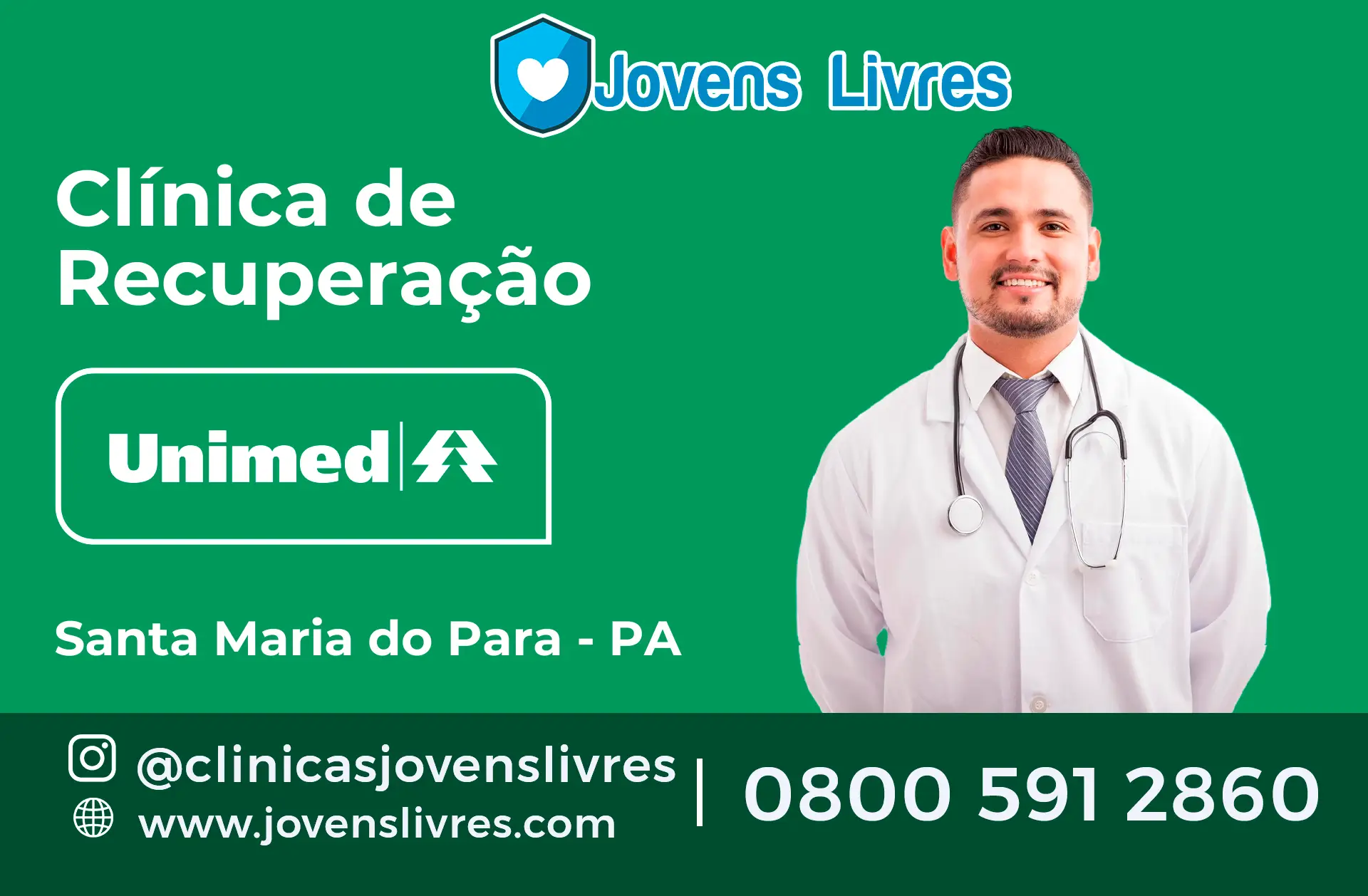 Clínica de Recuperação Unimed em Santa Maria do Pará - PA