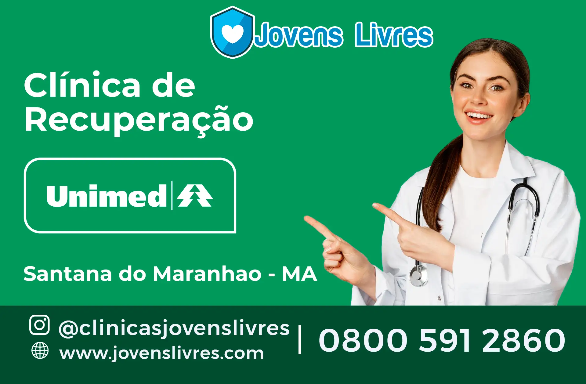 Clínica de Recuperação Unimed em Santana do Maranhão - MA