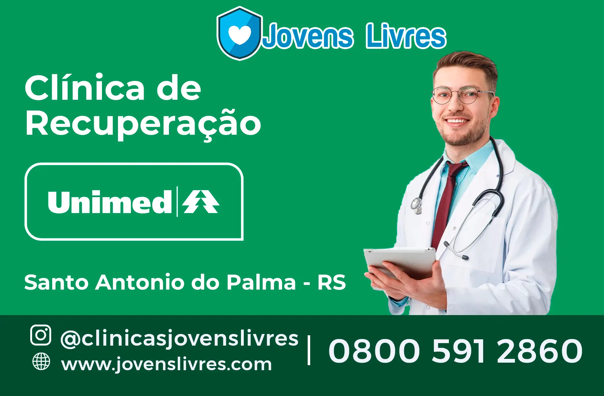 Clínica de Recuperação Unimed em Santo Antônio do Palma - RS