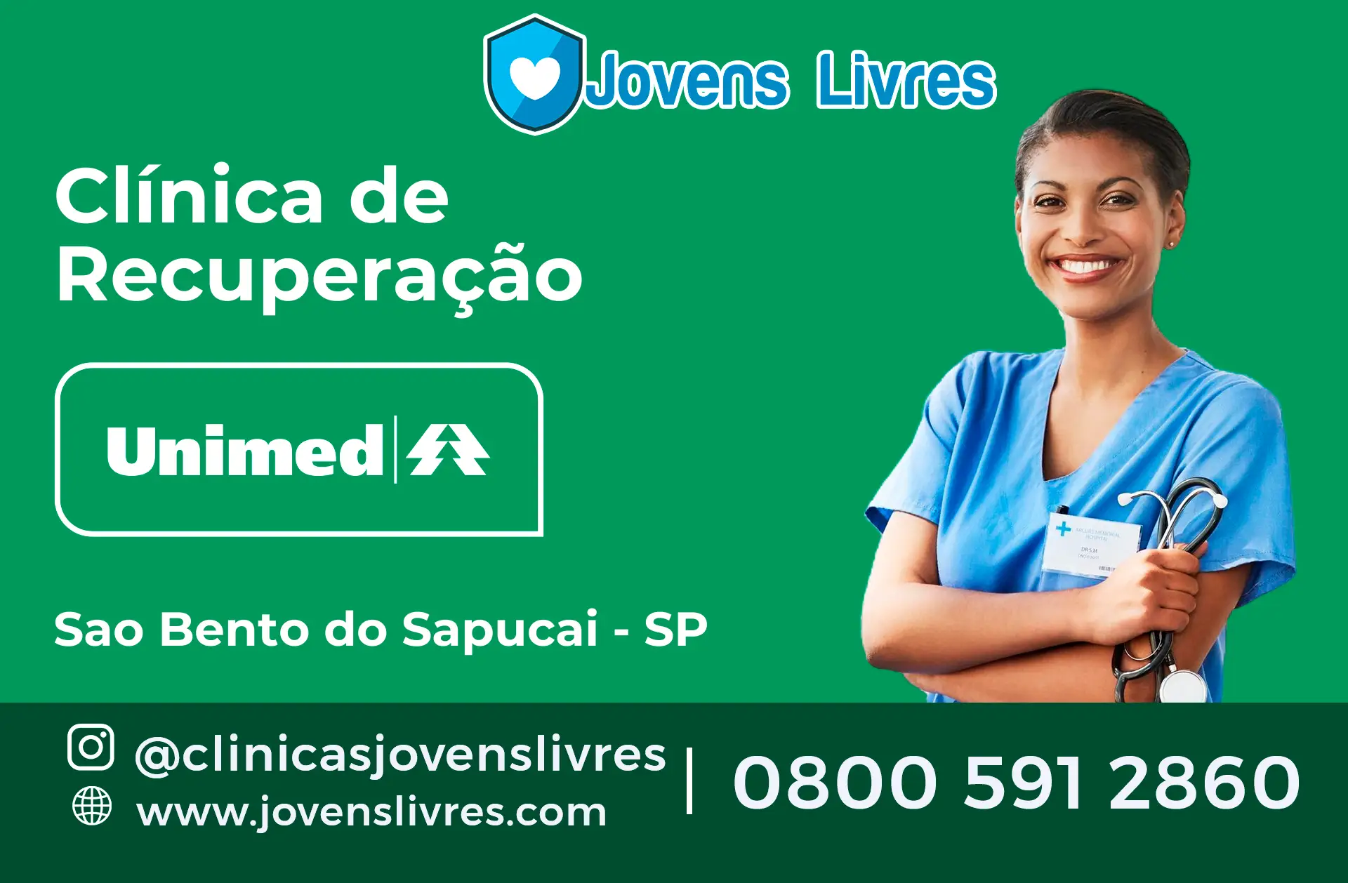 Clínica de Recuperação Unimed em São Bento do Sapucaí - SP