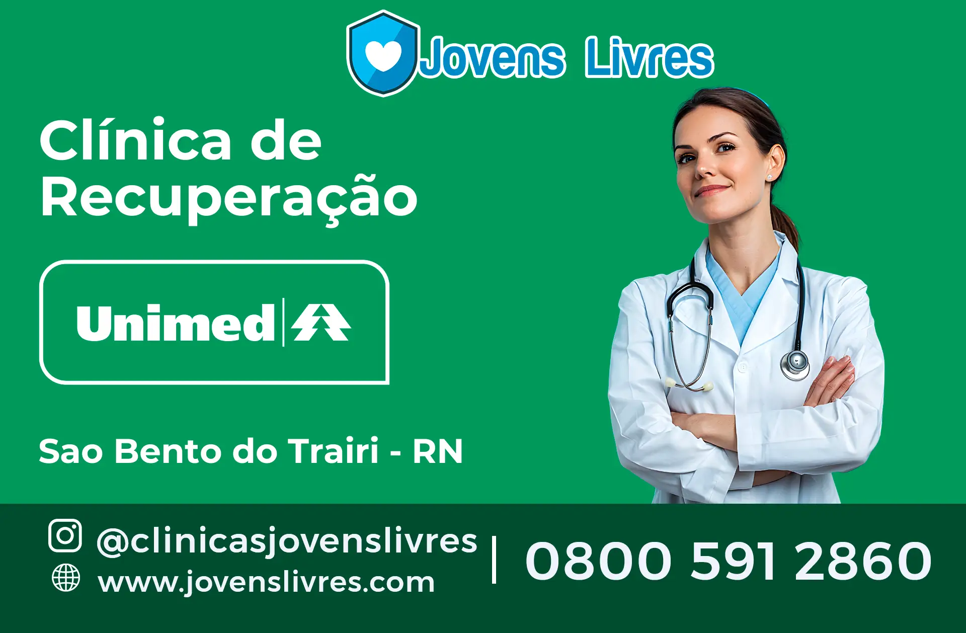 Clínica de Recuperação Unimed em São Bento do Trairí - RN