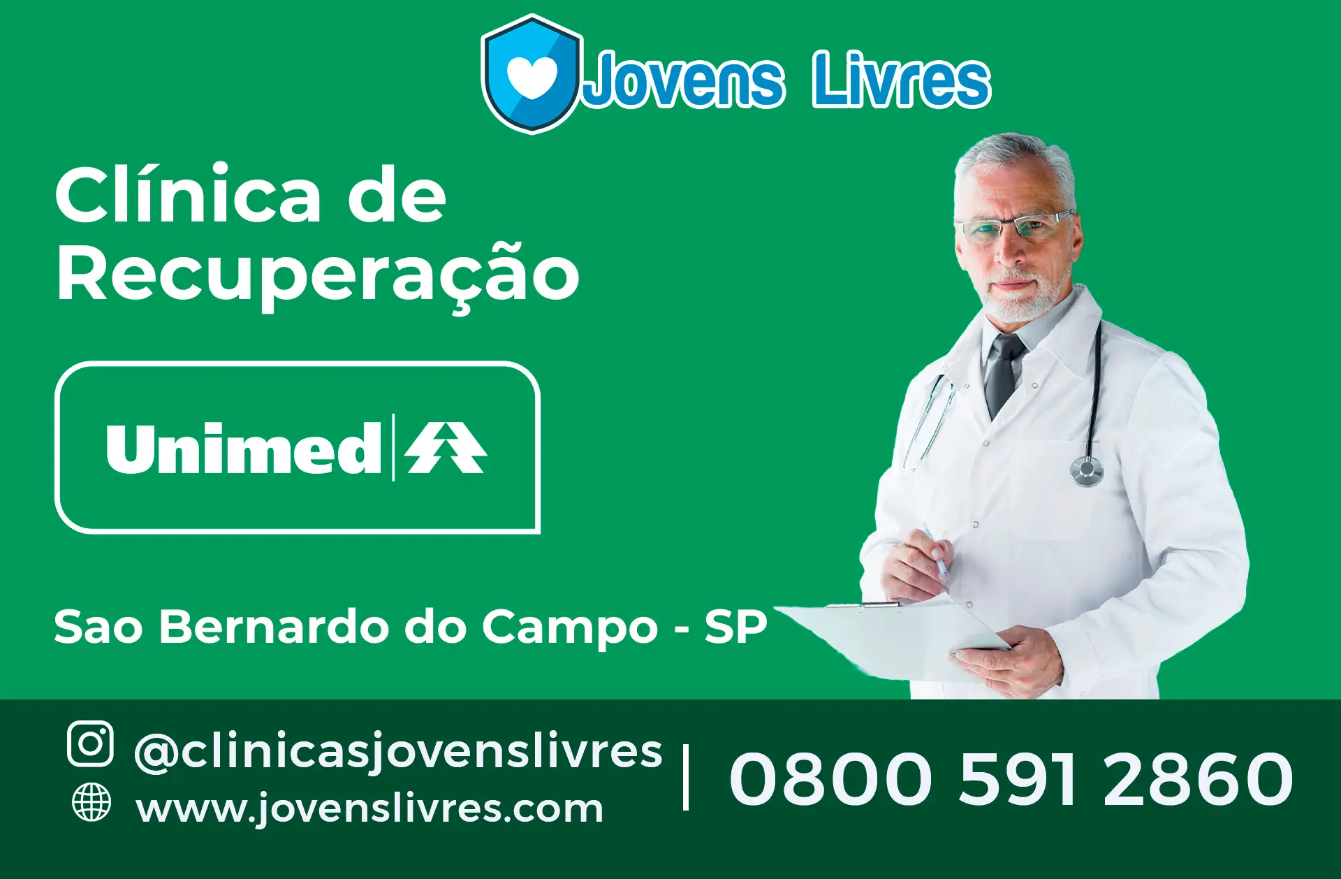 Clínica de Recuperação Unimed em São Bernardo do Campo - SP
