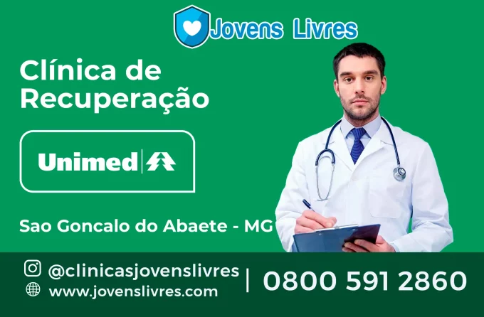 Clínica de Recuperação Unimed em São Gonçalo do Abaeté - MG