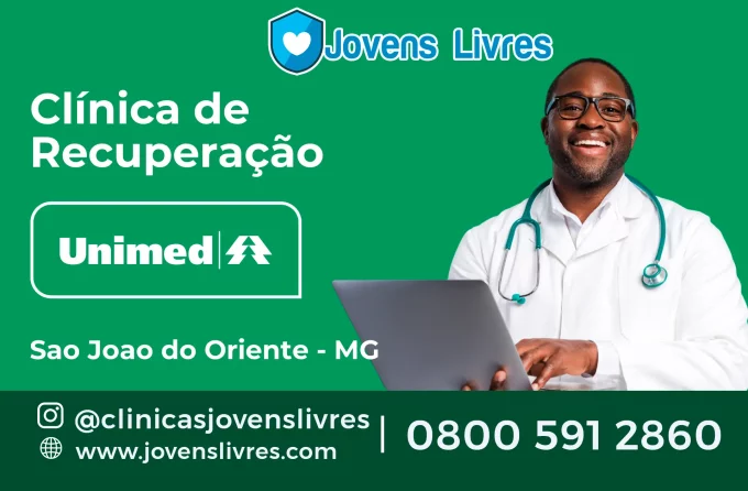 Clínica de Recuperação Unimed em São João do Oriente - MG