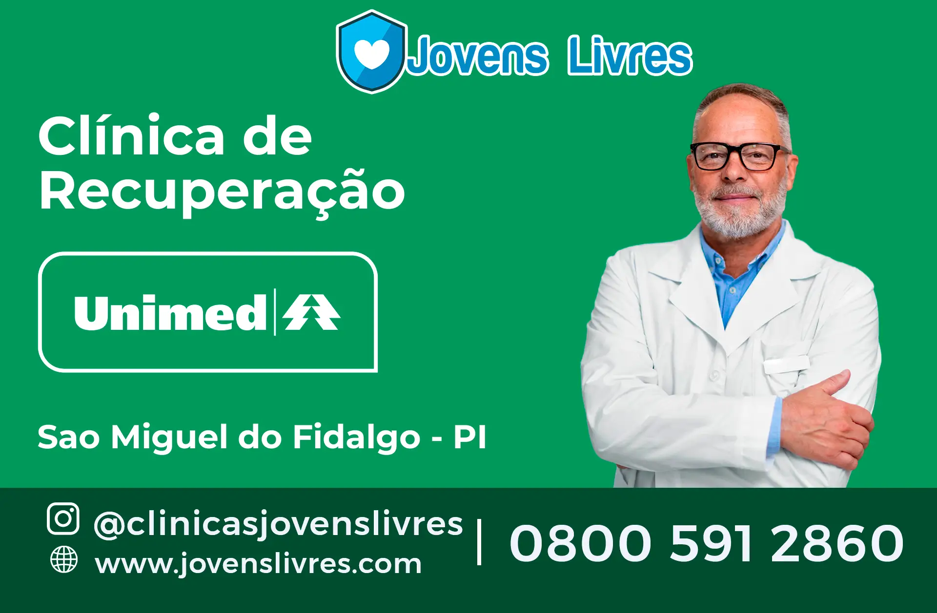 Clínica de Recuperação Unimed em São Miguel do Fidalgo - PI