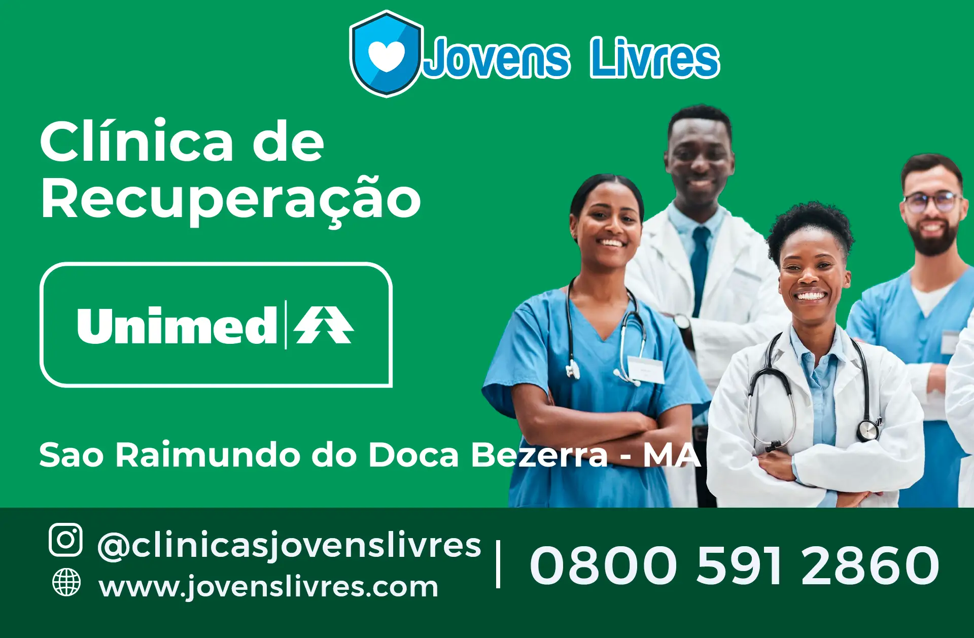 Clínica de Recuperação Unimed em São Raimundo do Doca Bezerra - MA