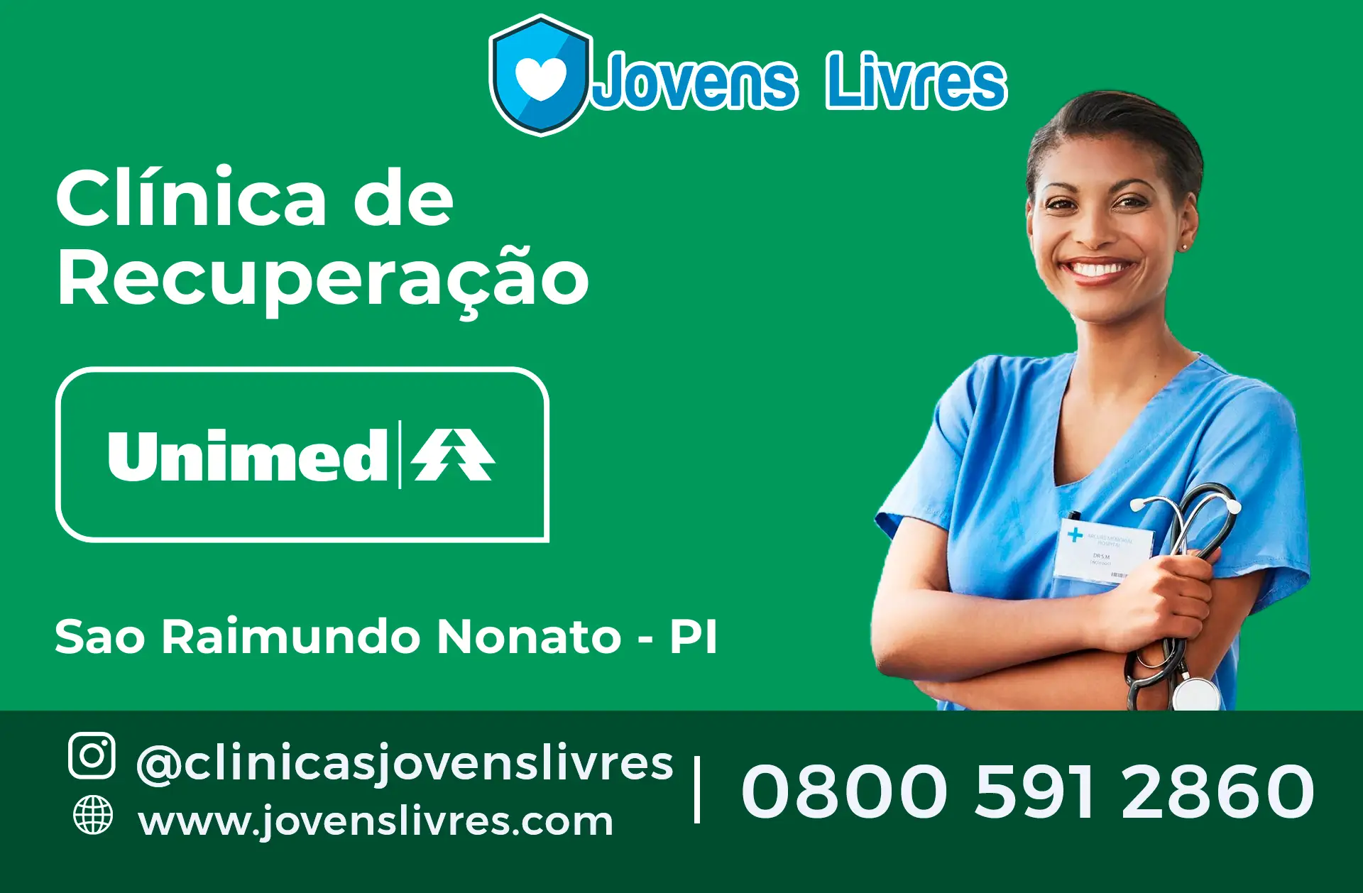 Clínica de Recuperação Unimed em São Raimundo Nonato - PI